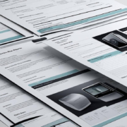 Product data sheets