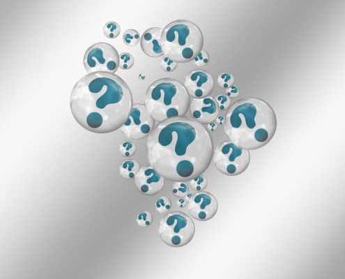 Question marks
